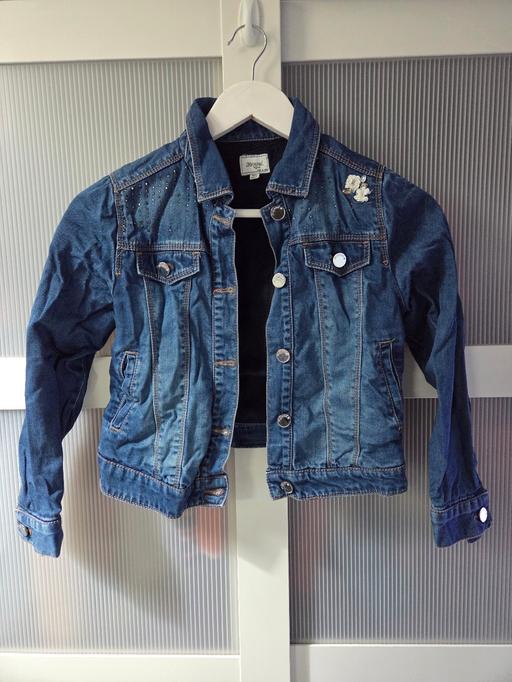  — Age 10 MAYORAL lined denim jacket
