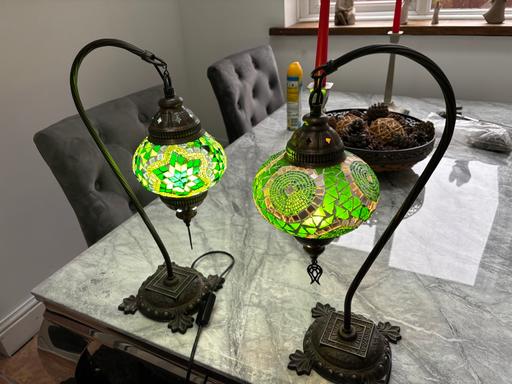  — Turkish/moroccan lamps