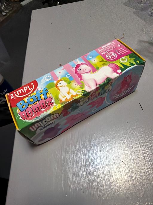  — Zimpli unicorn surprise baff bombz