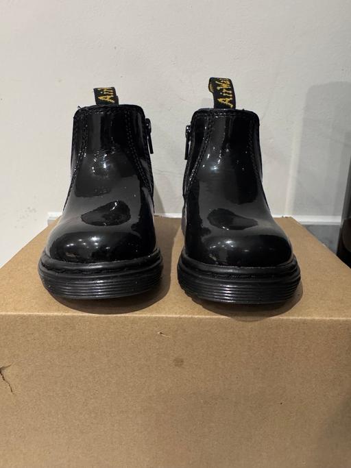  — Dr Martens 2976 toddler black boots, UK 3