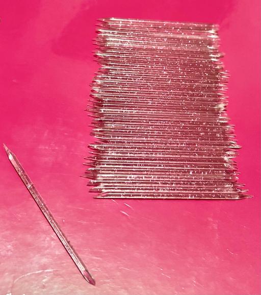  — 40 Pieces of plastic nail stick cuticle tools