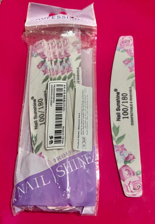  — 8 pack of nail files (opened pack thats all)