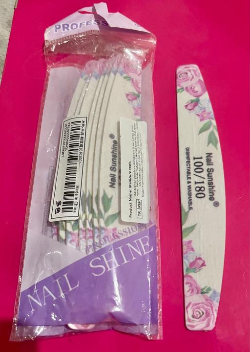  — 8 pack of nail files (opened pack thats all)