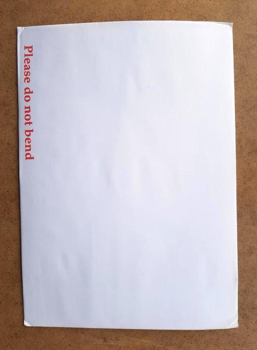  — Board Back - Envelopes C4. Box of 125.