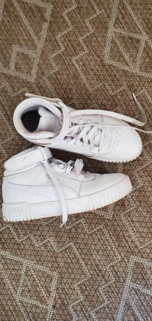  — girls Puma high tops