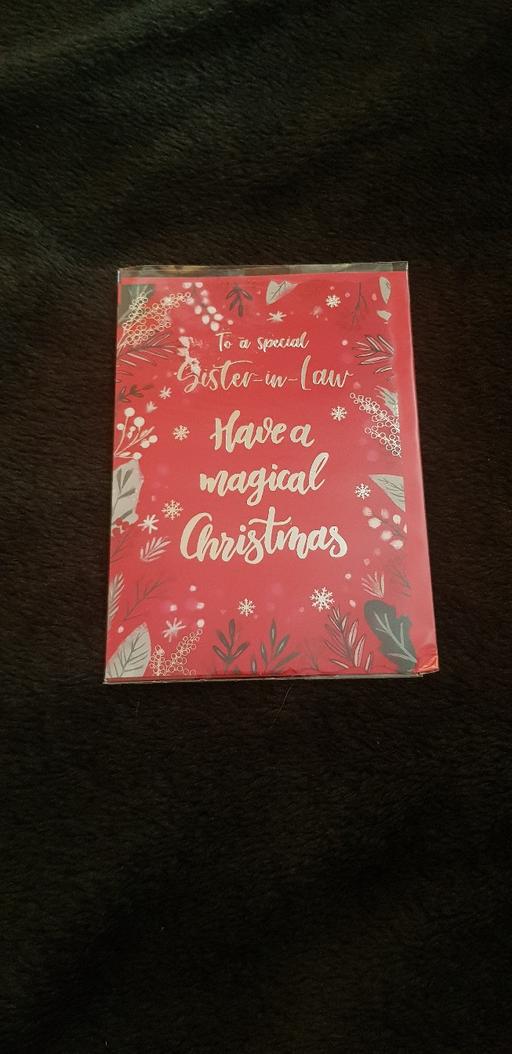  — sister in law Christmas card