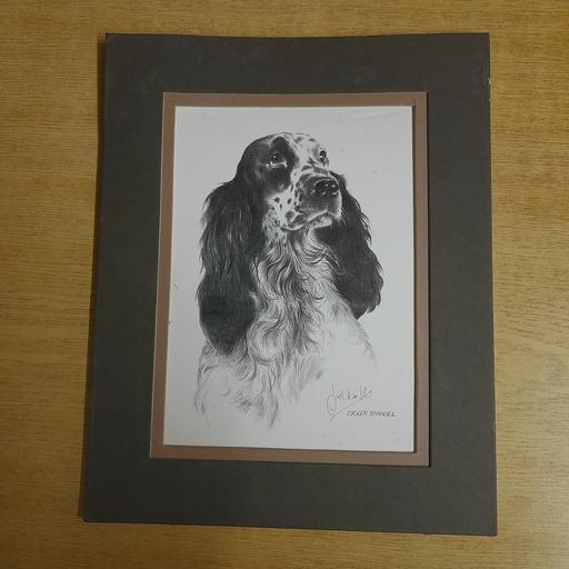  — MOUNTED PRINT
