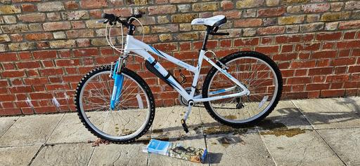  — Reebok Mountain Bike – White & Blue, Good Con