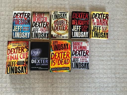 — Job lot of Jeff Lindsay Dexter books