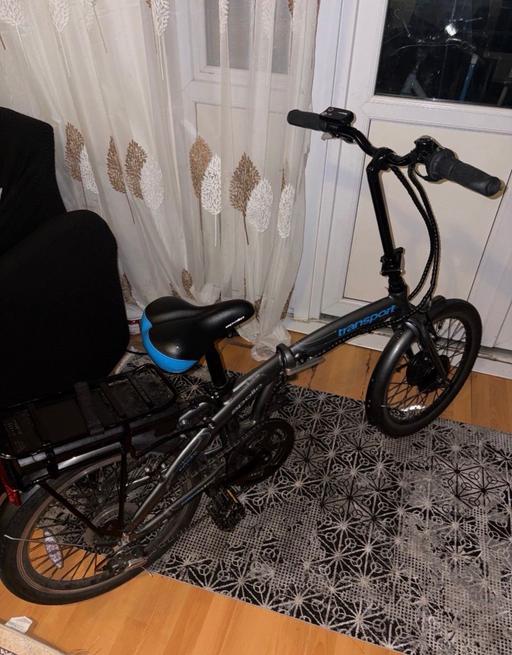  — Transport folding e bike - grey with charger