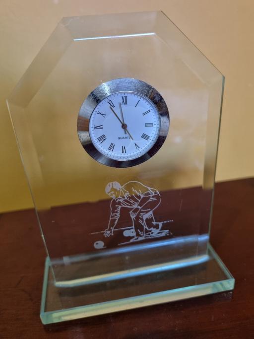  — Glass Mantle Clock Bowls