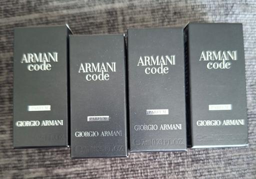  — 4x Armani Code Fragrance Miniatures