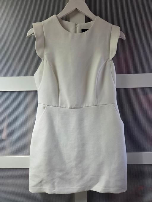  — Size 12 NEW LOOK white dress