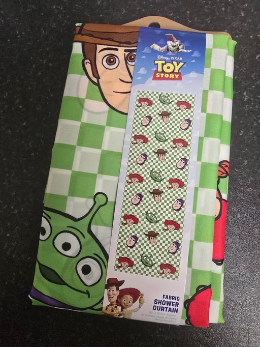  — NEW Toy Story shower curtain