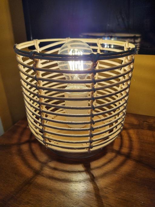  — Dunelm Rattan Lamp