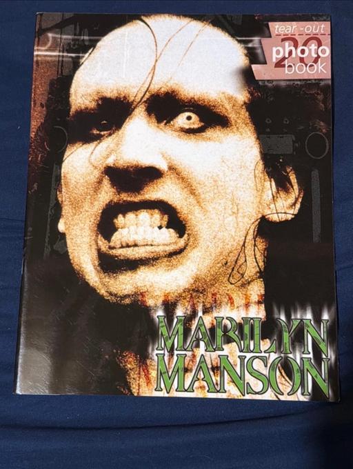  — Marilyn Manson photo book
