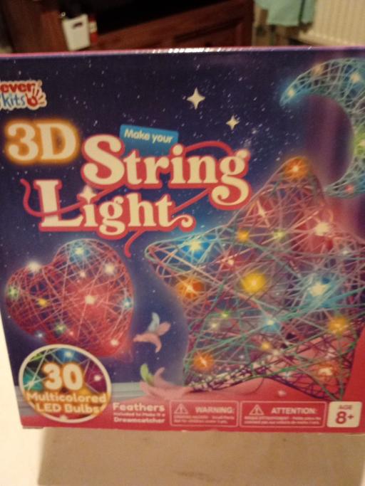  — brand new boxed set of 3D String lights set