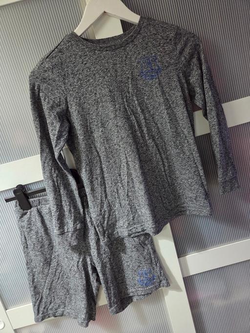  — Age 10-11 EVERTON grey PJs