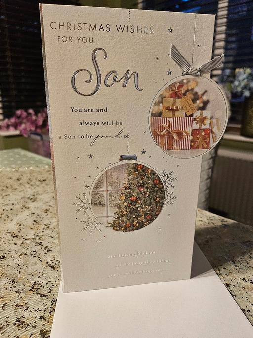  — Son Card Christmas 🎄CLINTONS ✨️