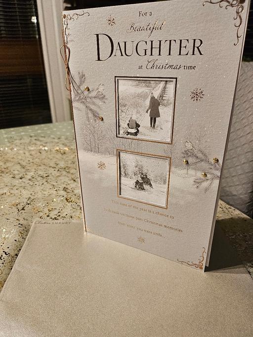  — Daughter Card Christmas 🎄CLINTONS ✨️