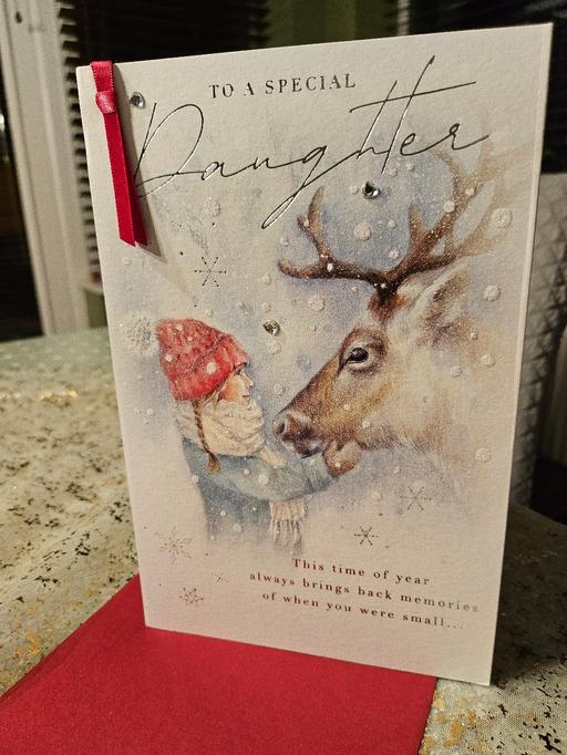  — Daughter Card Christmas 🎄CLINTONS ✨️