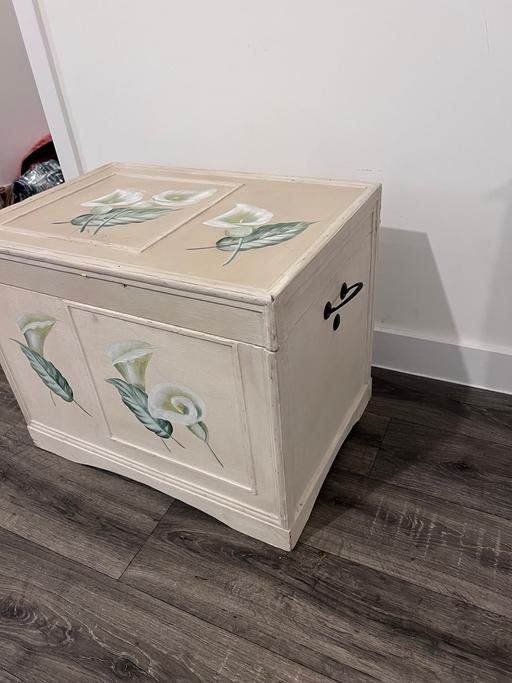  — Wooden Box Storage Box Real Wood