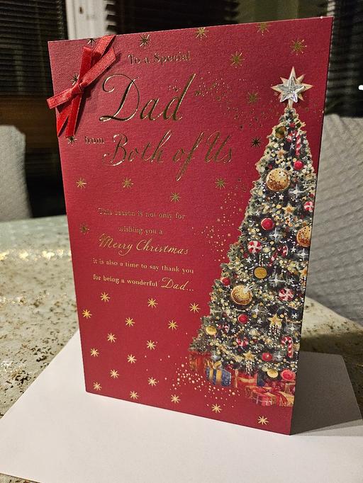  — Dad (both of Us) Card Christmas 🎄CLINTONS ✨️
