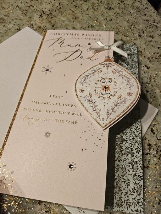 — Mum & Dad Card Christmas 🎄CLINTONS ✨️