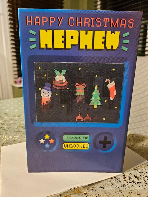  — Nephew gaming Card Christmas 🎄CLINTONS ✨️