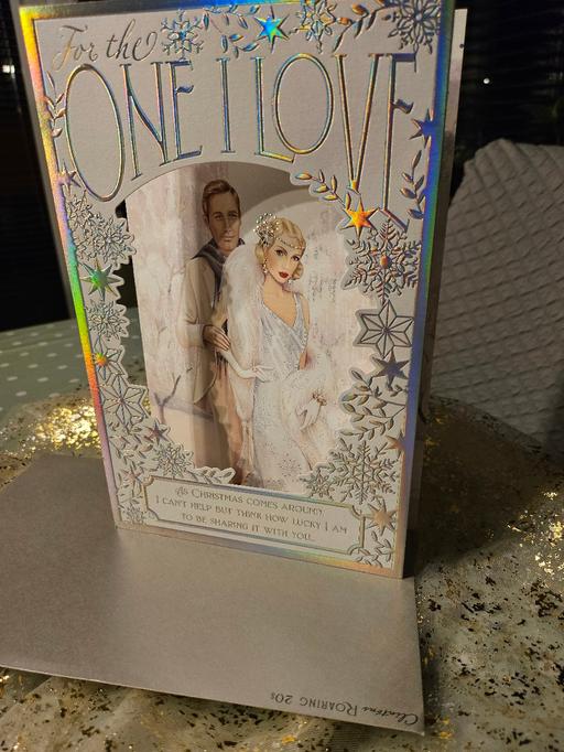  — ONE I LOVE Card Christmas 🎄CLINTONS ✨️