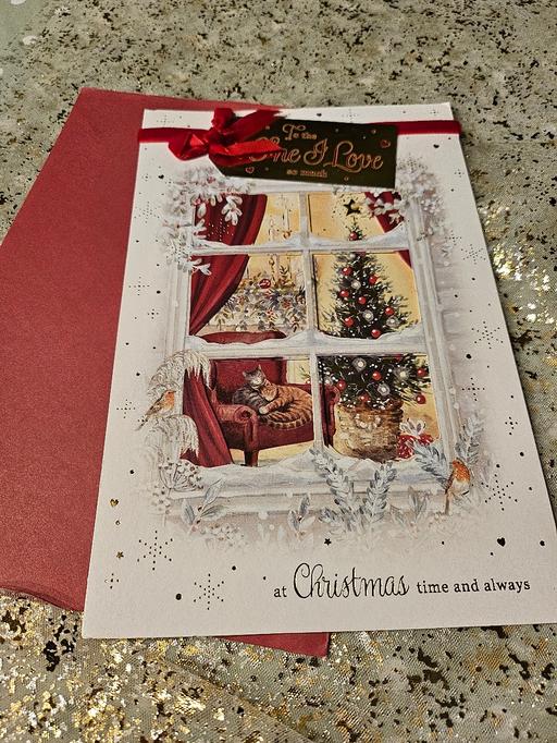  — ONE I LOVE Card Christmas 🎄CLINTONS ✨️