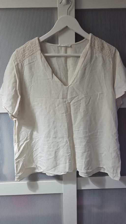  — Size 12-14 PRIMARK cream blouse top