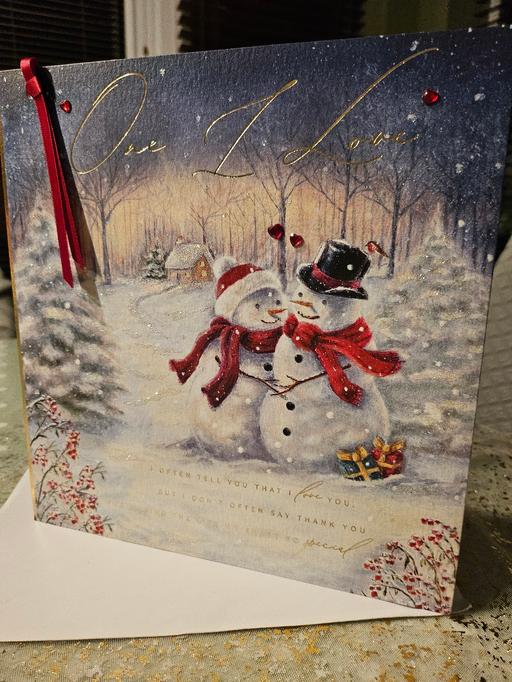  — ONE I LOVE Card Christmas 🎄CLINTONS ✨️
