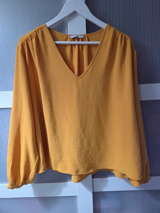  — Size 14 GEORGE orange blouse