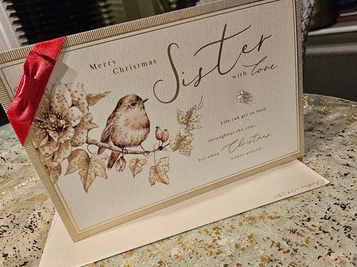  — Sister Card Christmas 🎄CLINTONS ✨️