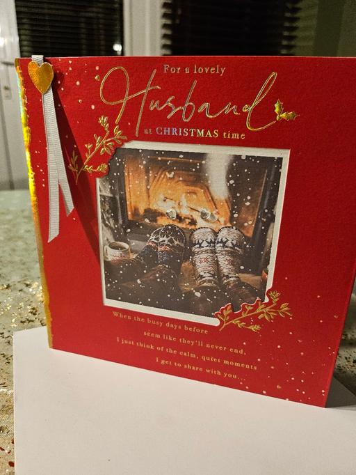  — Husband Card Christmas 🎄CLINTONS ✨️
