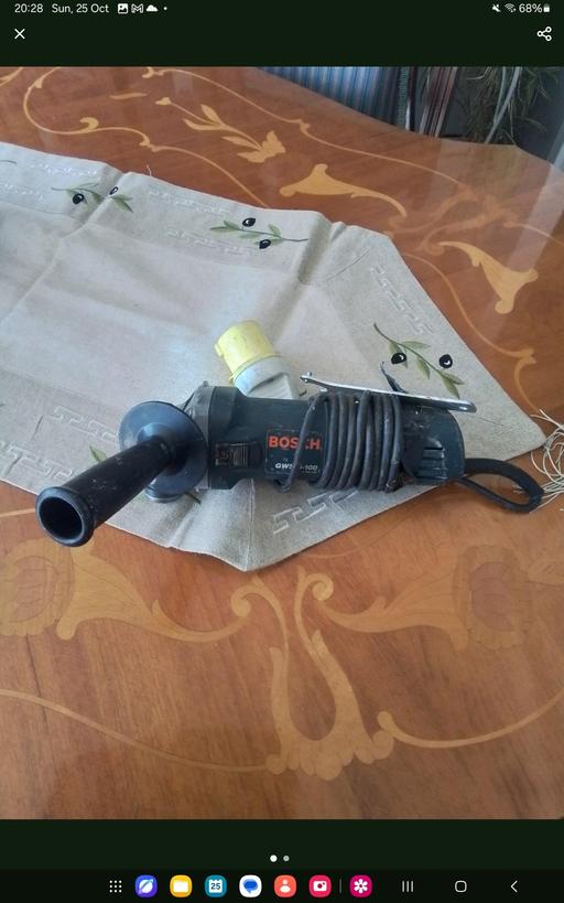  — Bosch grinder