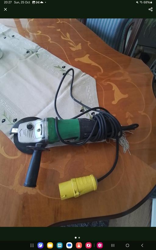  — Hitachi angle grinder
