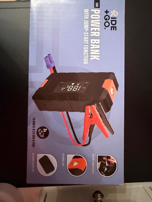  — Emergency car battery