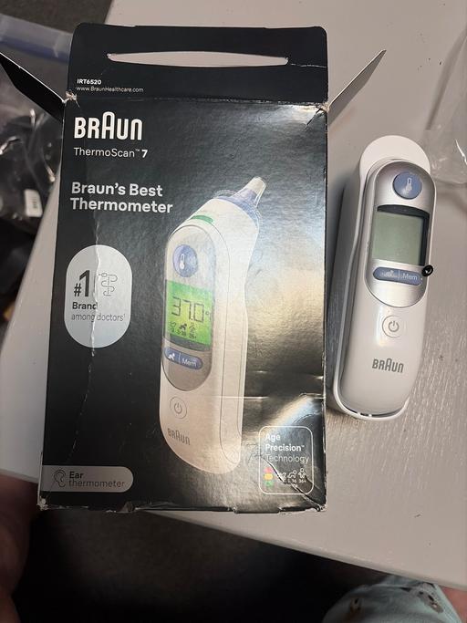  — Braun thermoscan 7