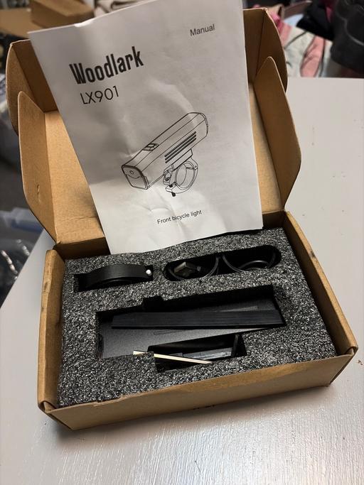  — Woodlark front bike light