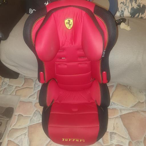  — Ferrari Red Booster Seat , 9 - 36 kg , Good
