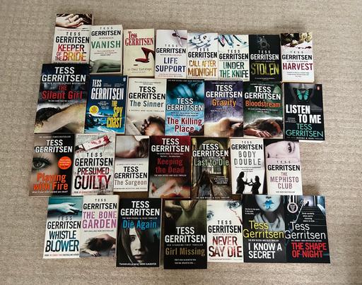  — Job lot of Tess Gerritsen books