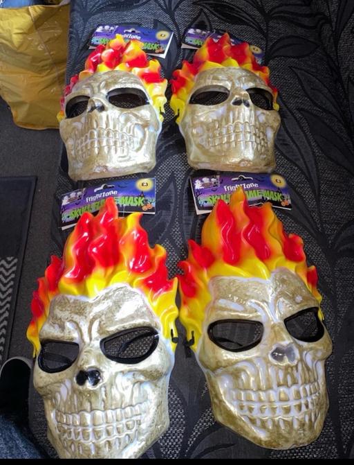  — New Halloween masks £2 each