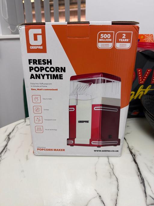  — GEEPAS Popcorn Maker
