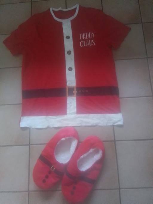  — DADDY CLAUS TOP & SLIPPERS