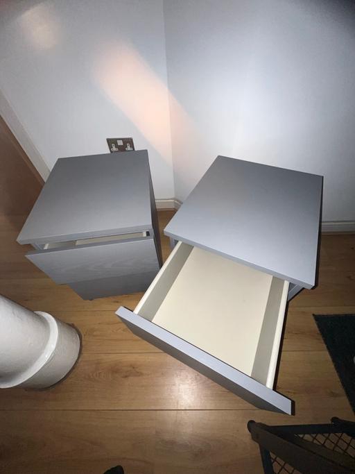  — Malm bedside tables