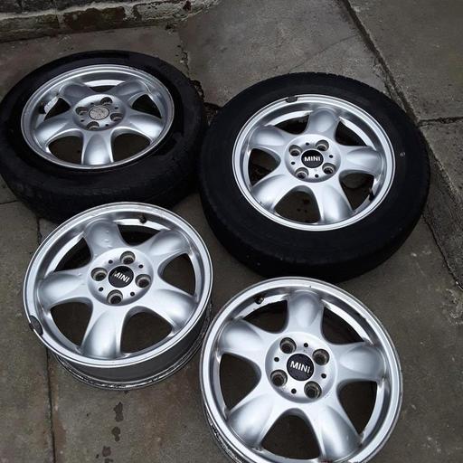  — 4 mini clubman alloys size 175/65 R15