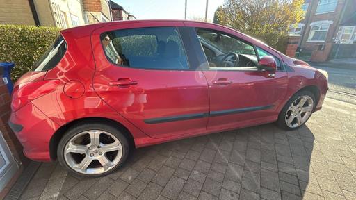  — 2009 Peugeot 308 red 1.4 petrol