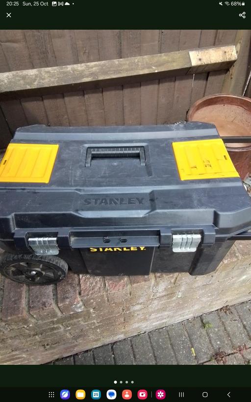  — Stanley tool box